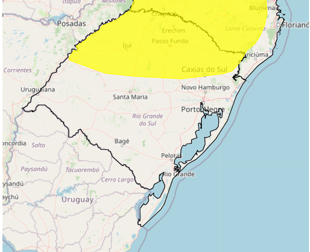 Onda de calor: Inmet emite alerta amarelo para áreas do RS 2 onda de calor