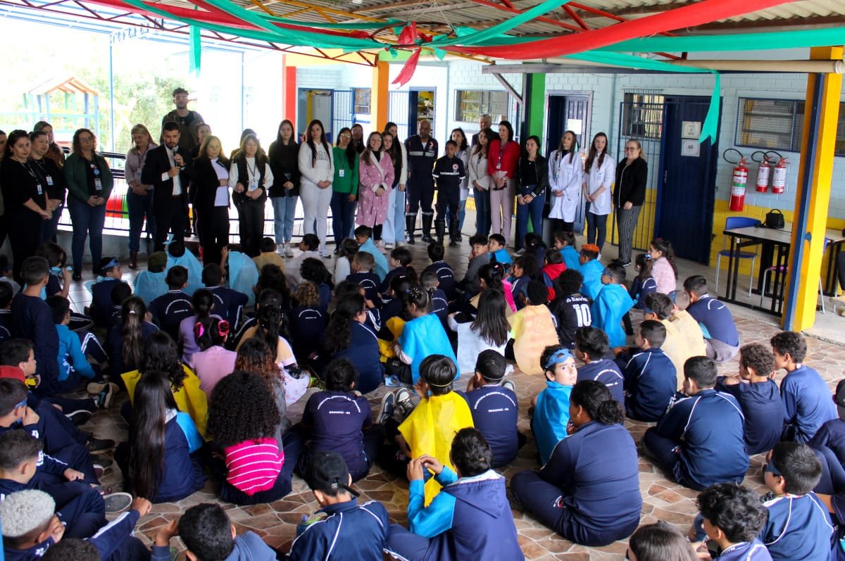 Santa Madalena é a primeira escola de Gravataí a capacitar crianças contra o AVC
