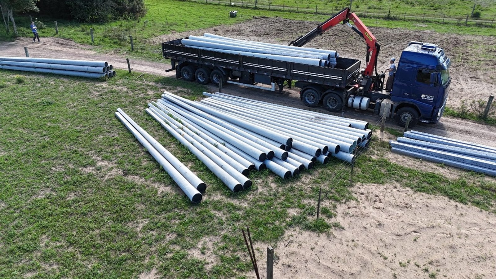 Polícia recupera mais de 100 postes desviados da CEEE Equatorial 