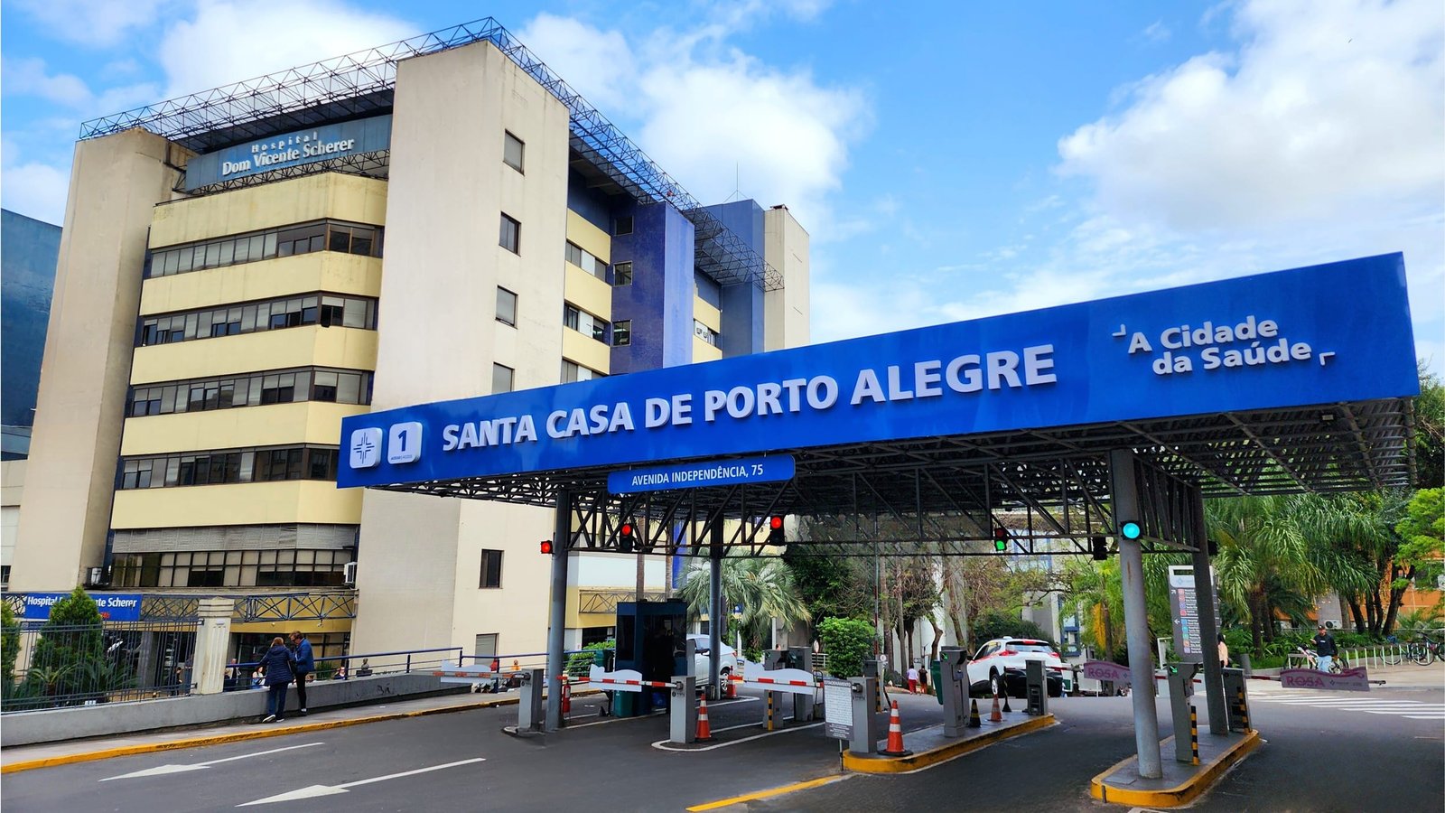 Santa Casa de Porto Alegre Portico