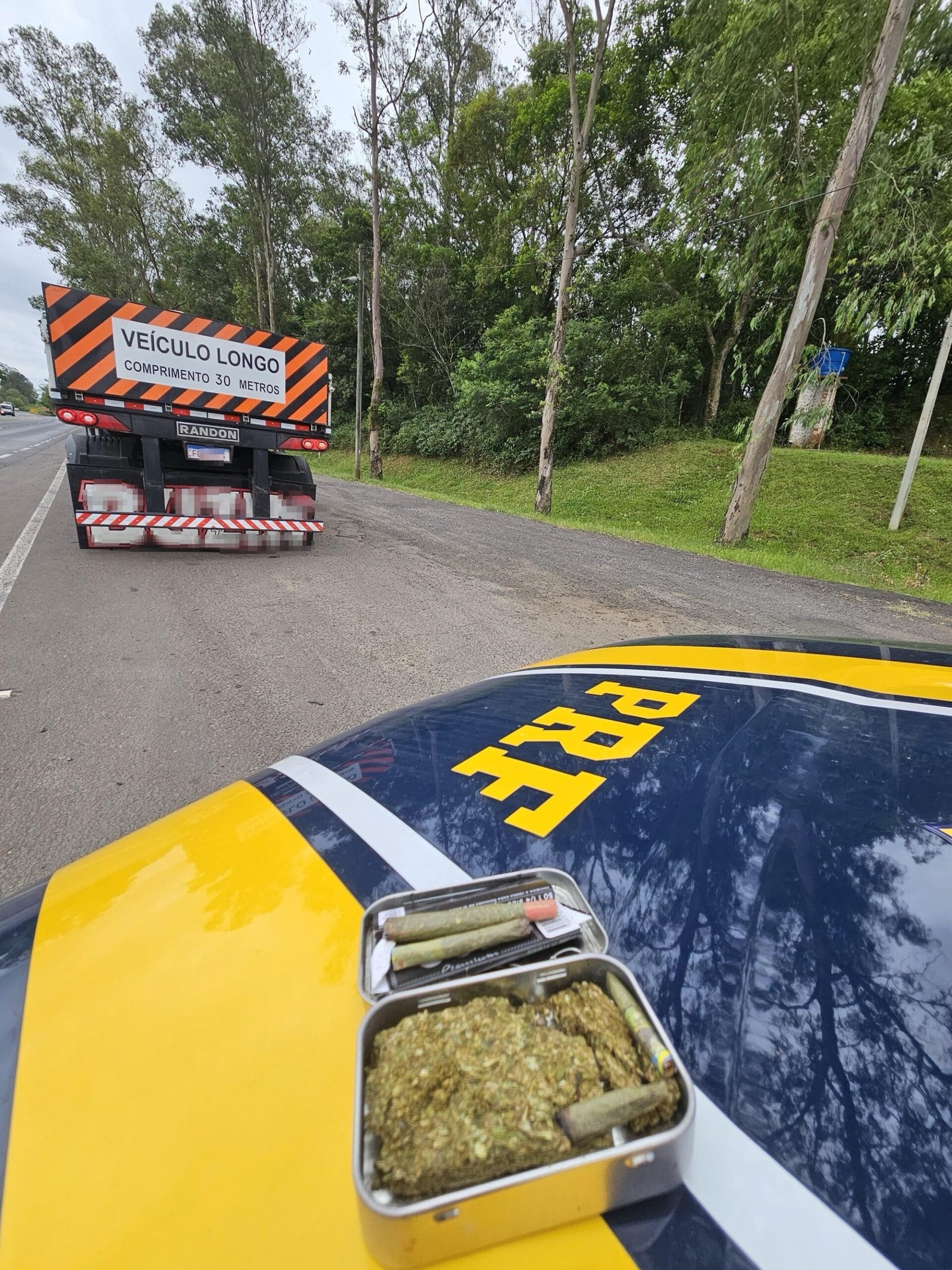 PRF prende motorista dirigindo sob efeito de maconha em Montenegro