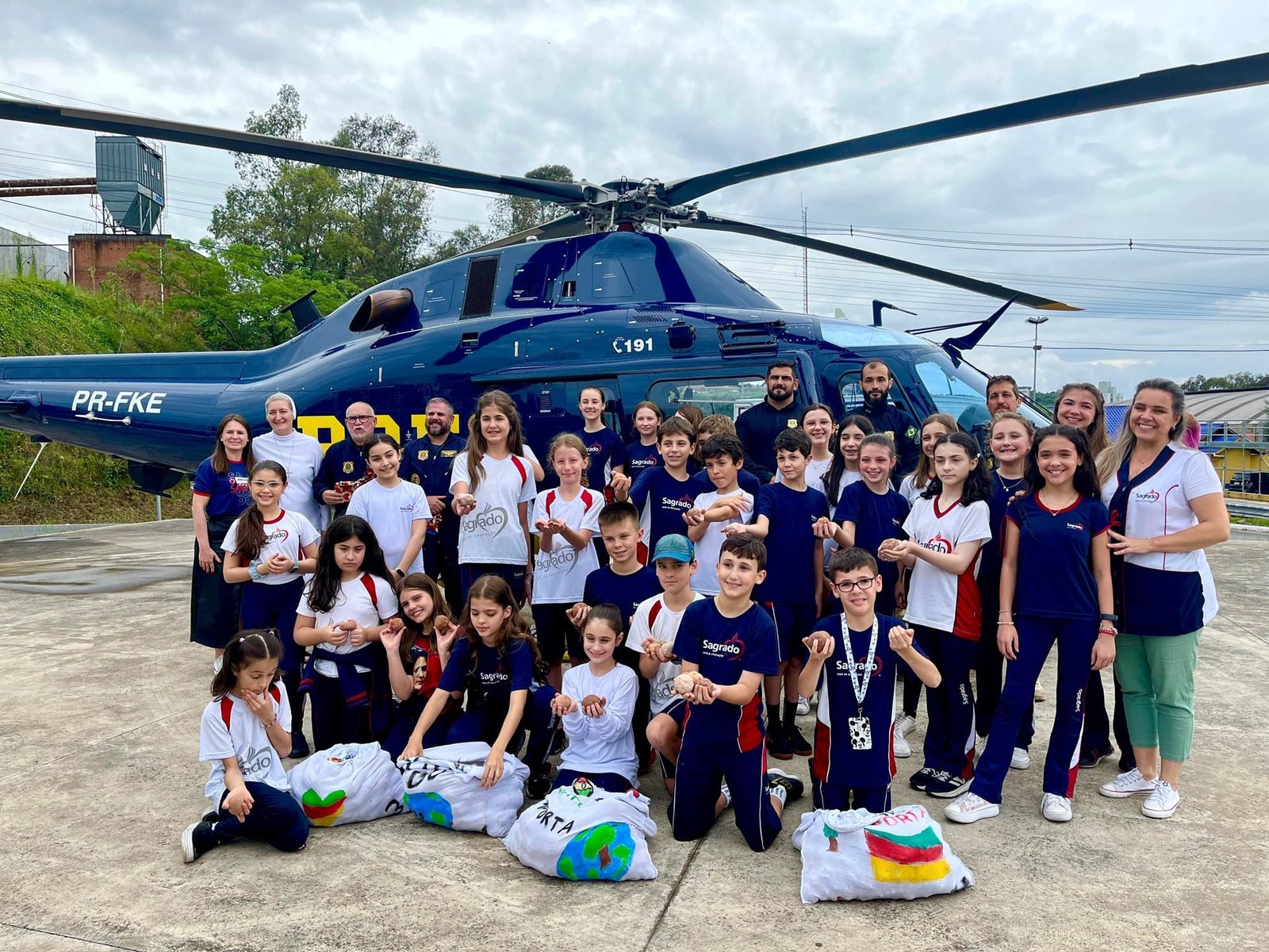 Projeto de restauração florestal lança “bombas verdes” em Bento Gonçalves