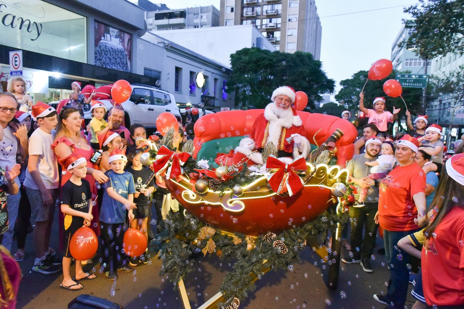Natal Iluminado em  Caxias do Sul, com chegada do Papai Noel, é transferido