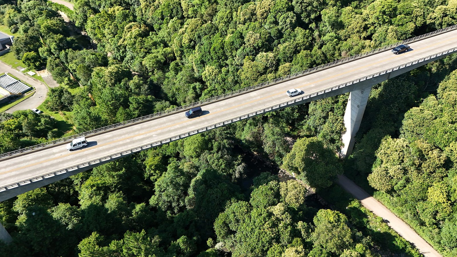Começa obra de duplicação da ponte sobre Arroio Tega, em Caxias do Sul 7 Começa obra de duplicação da ponte sobre Arroio Tega, em Caxias do Sul