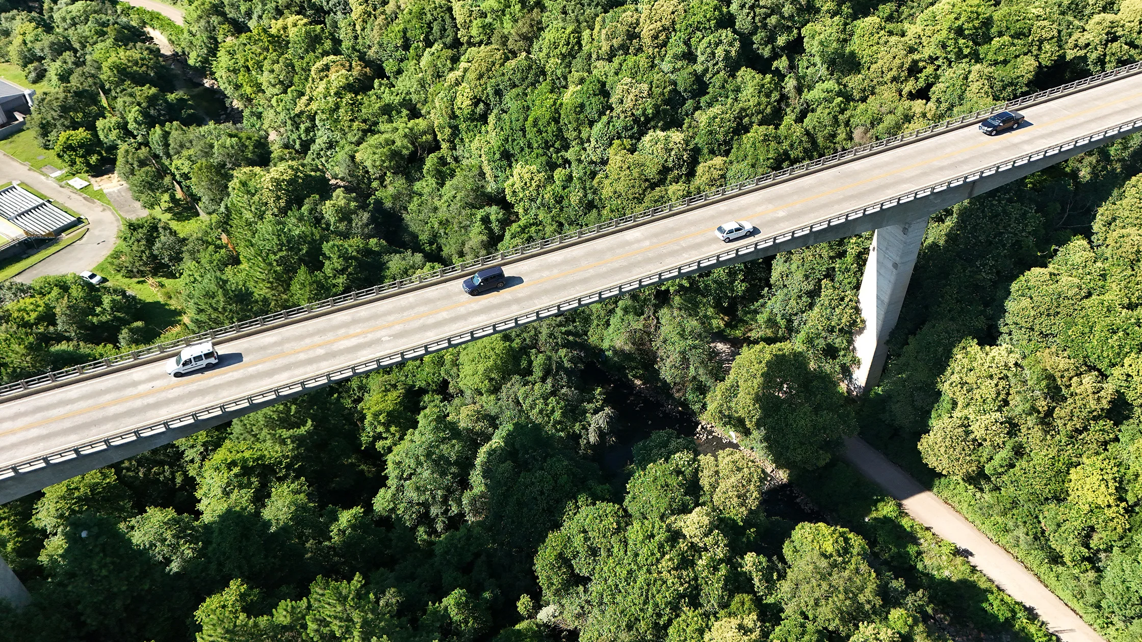Começa obra de duplicação da ponte sobre Arroio Tega, em Caxias do Sul 6 Começa obra de duplicação da ponte sobre Arroio Tega, em Caxias do Sul