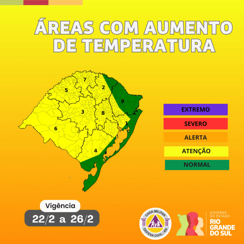 Defesa Civil alerta para nova onda de calor no RS 2 onda de calor