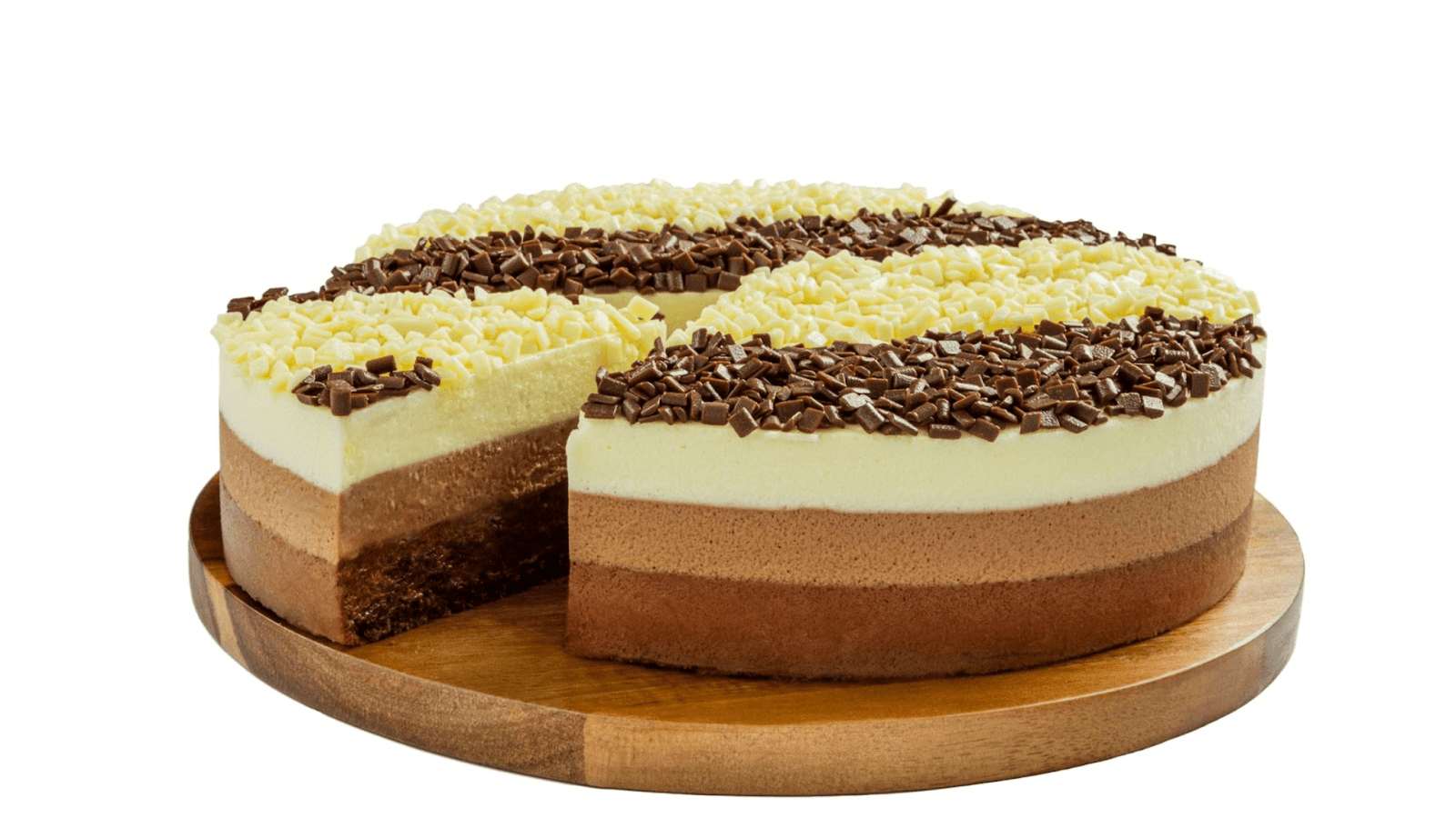 Receita de Torta 3 Mousses