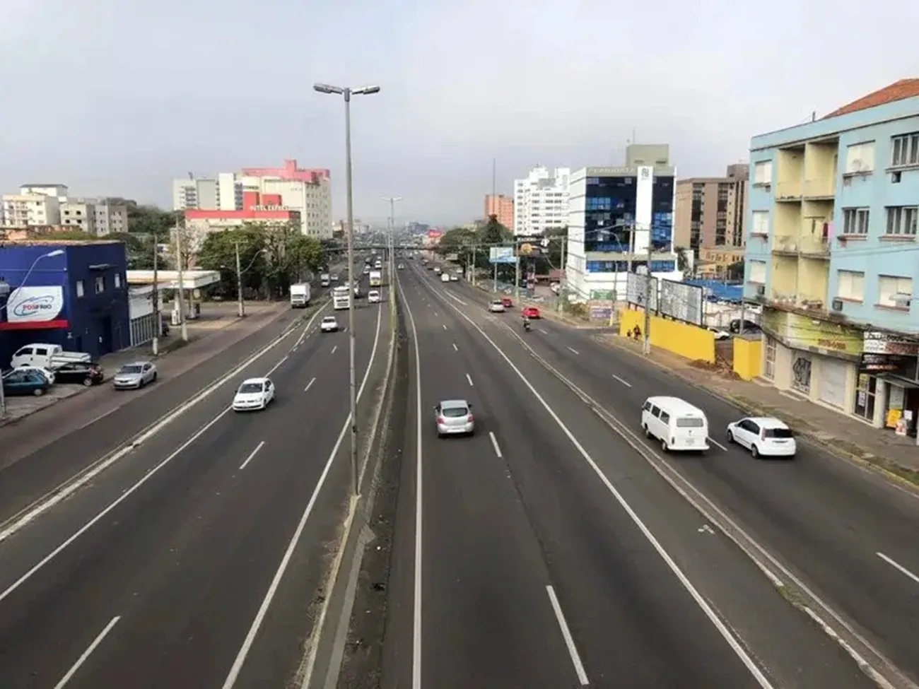 Obra provocará restrição de trânsito na BR-116, em Canoas 9 Obra provocará restrição de trânsito na BR-116, em Canoas