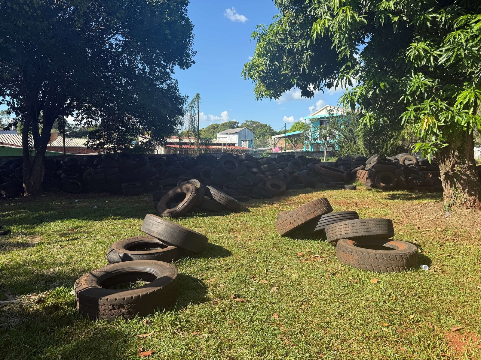 Santo Ângelo conta com ecoponto para descarte correto de pneus