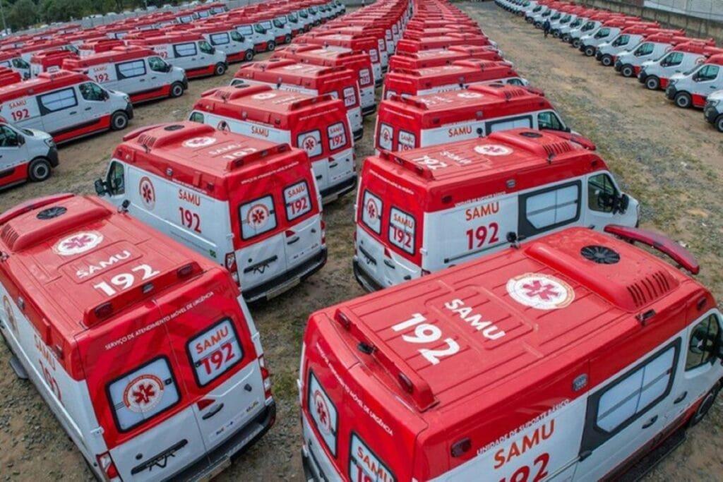 RS ganha 111 novas ambulâncias do Samu para renovação da frota 2 samu