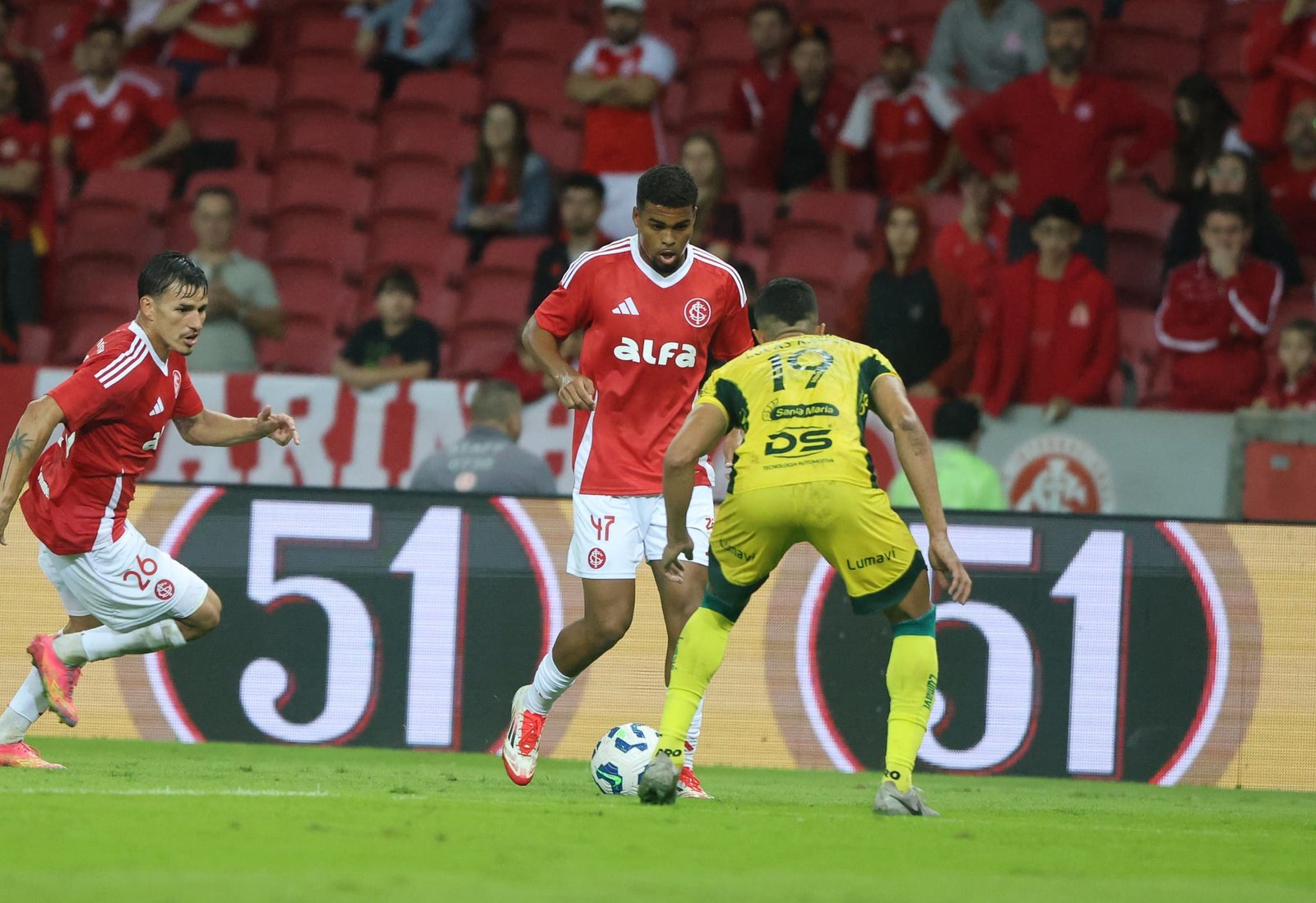 Com dificuldades para finalizar, Inter empata com o Mirassol 2 Com dificuldades para finalizar, Inter empata com o Mirassol