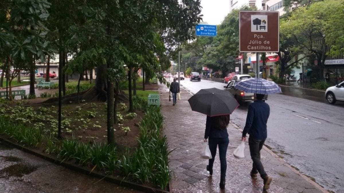 Semana começa com previsão de chuva no RS