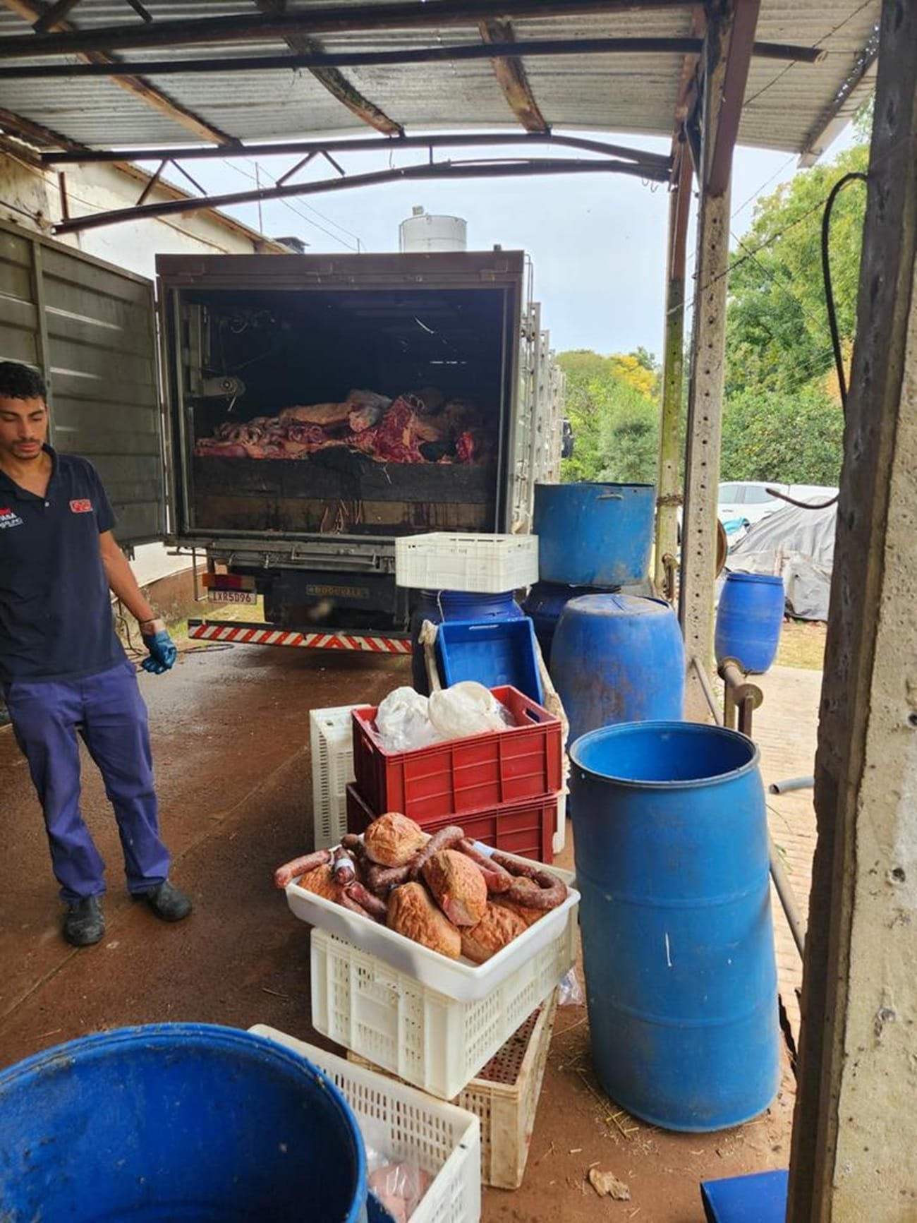 Fiscalização interdita abatedouro e agroindústria em Panambi 4 Fiscalização interdita abatedouro e agroindústria em Panambi