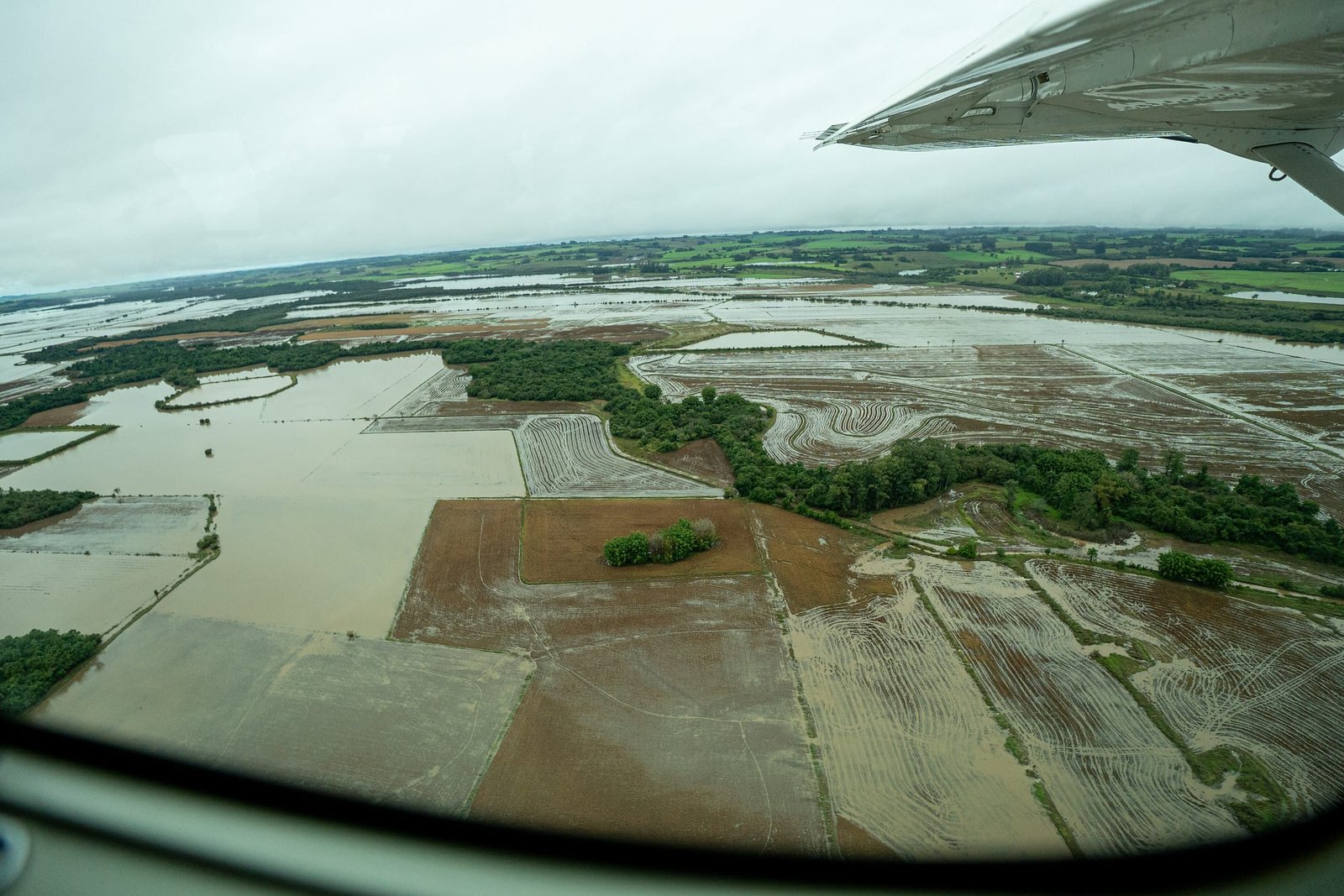 Defesa Civil indica condição de inundação em áreas do RS