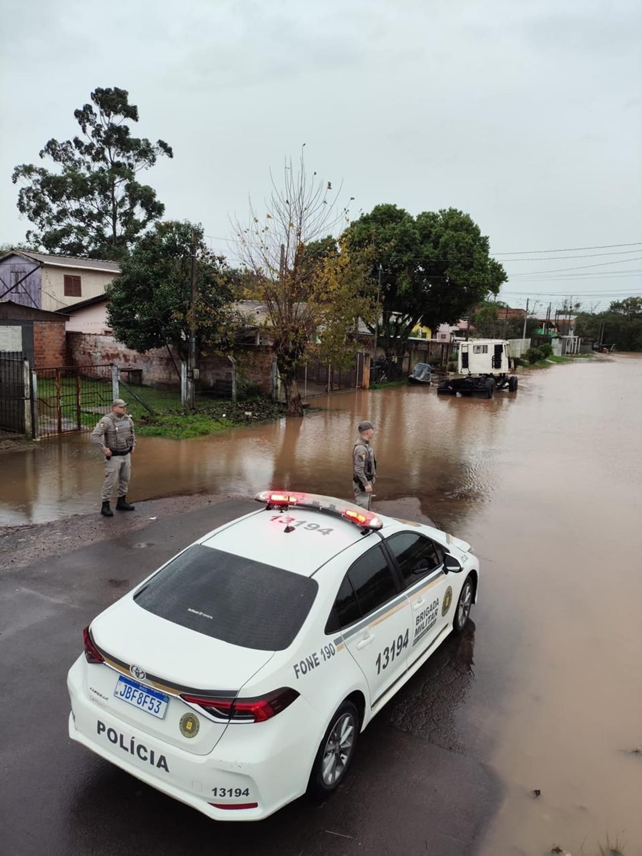 7 pontos no RS já ultrapassaram a cota de inundação