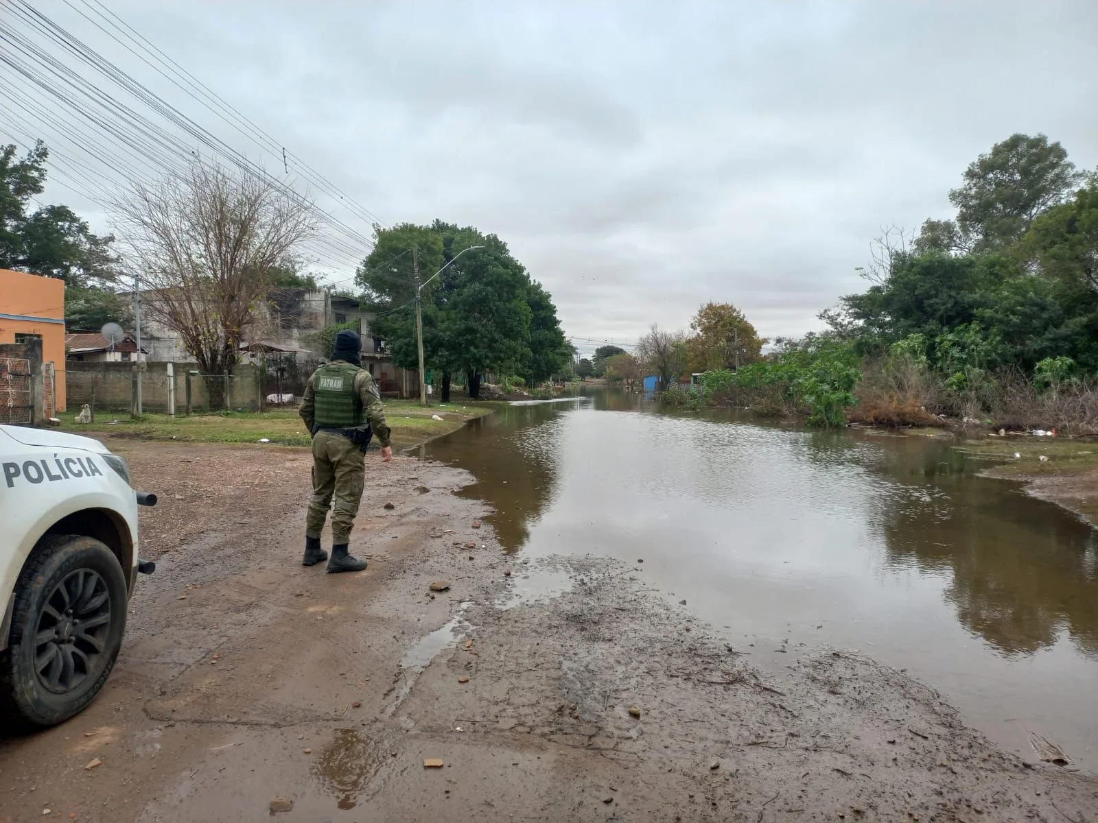 Defesa Civil renova alerta para inundação e cheia em áreas do RS 1 enchente