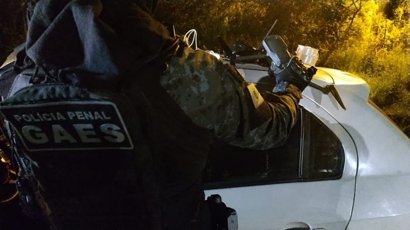 Polícia Penal gaúcha usa novo sistema antidrone e prende 3 pessoas 2 Polícia Penal gaúcha usa novo sistema antidrone e prende 3 pessoas