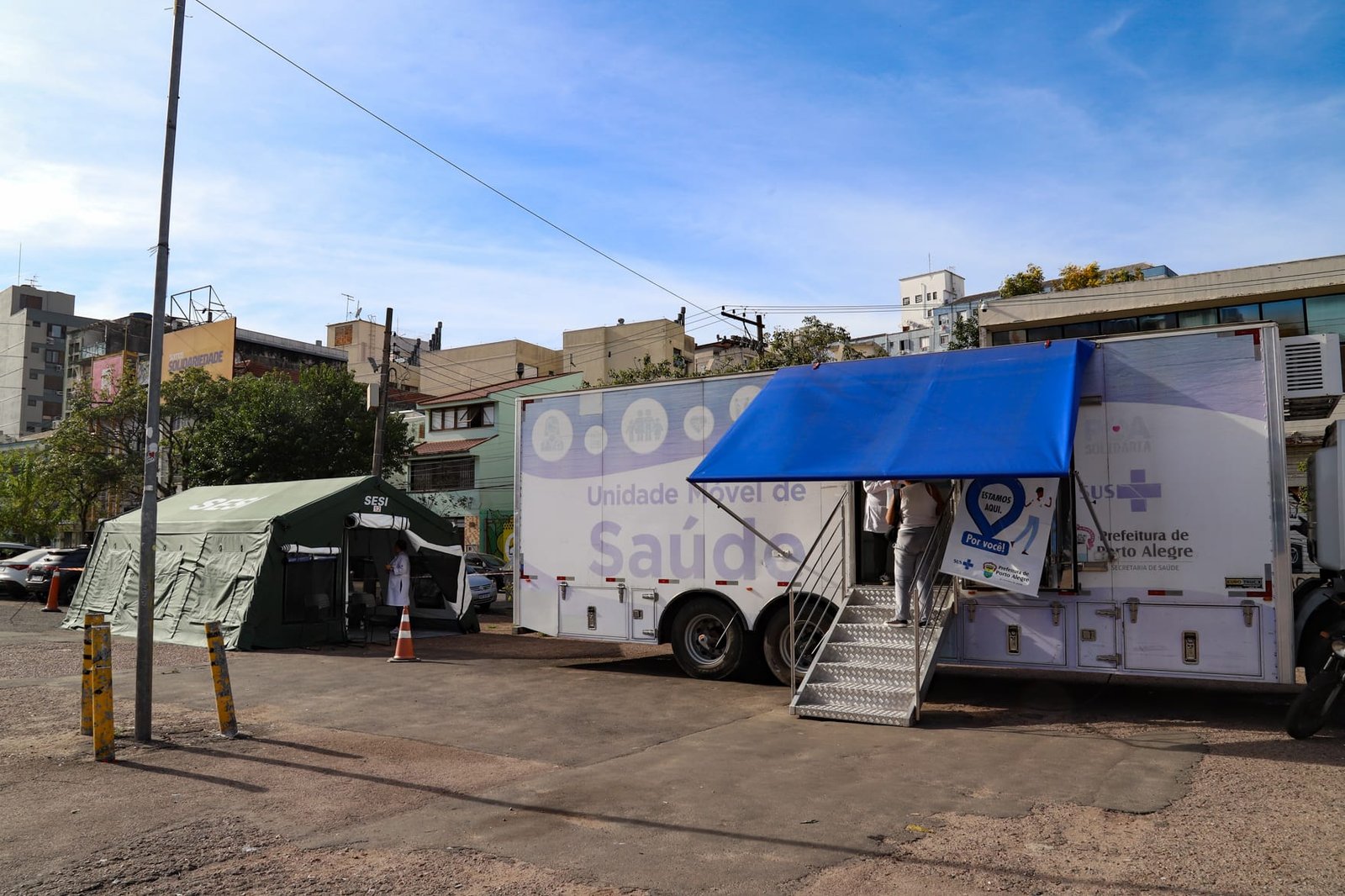 5 comunidades de Porto Alegre recebem atendimento na unidade móvel de saúde 3 5 comunidades de Porto Alegre recebem atendimento na unidade móvel de saúde