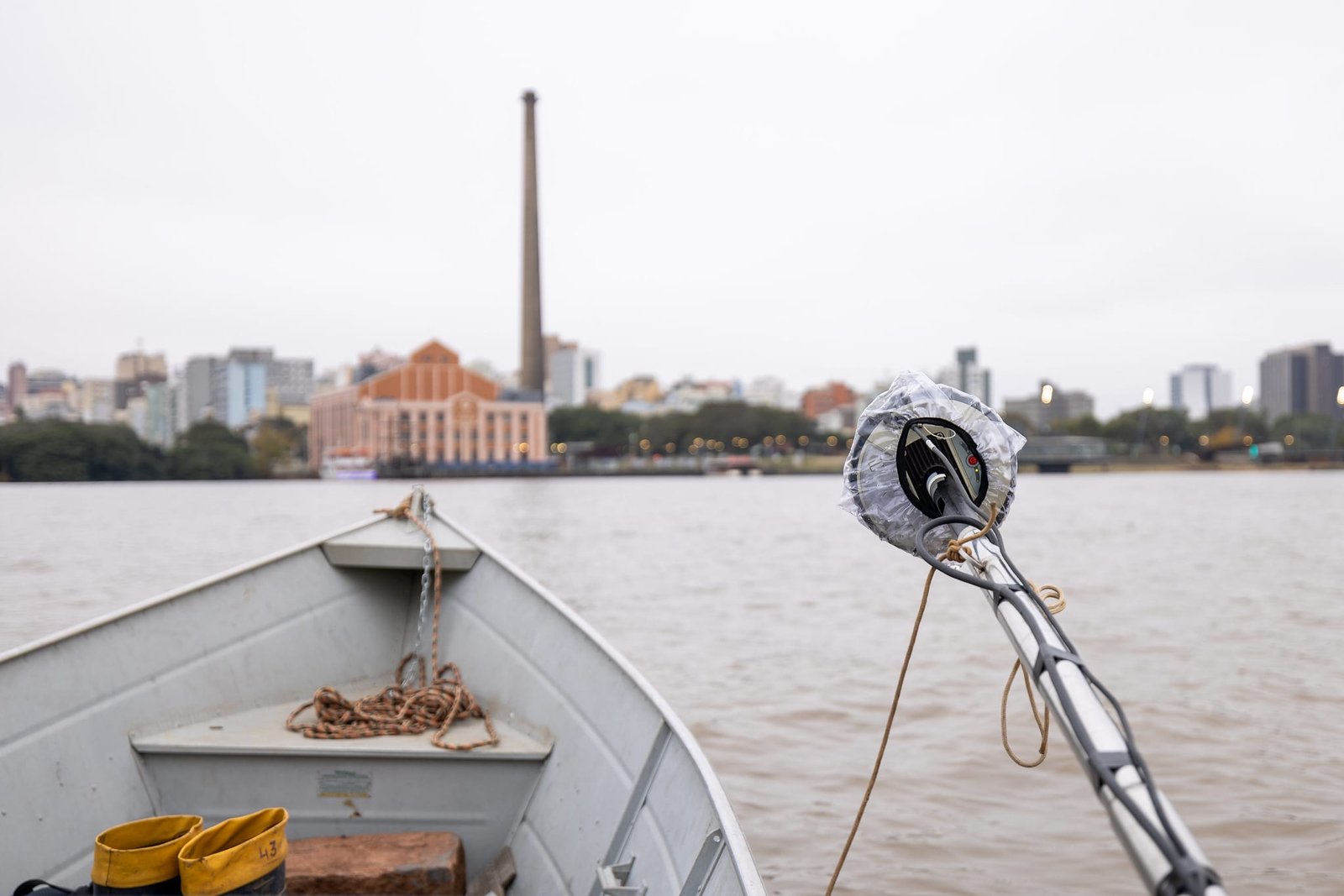 Sema inicia trabalho para medir profundidade do Guaíba