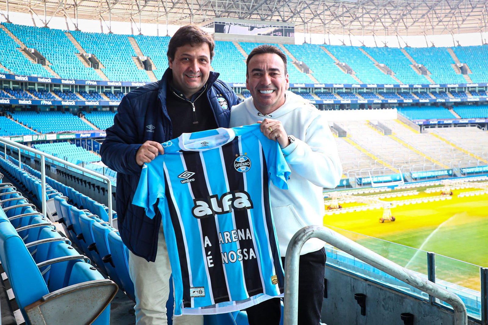 Grêmio apresenta nova fase da Arena