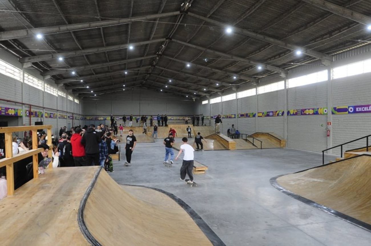 Santa Maria inaugura a primeira pista de skate coberta pública do RS