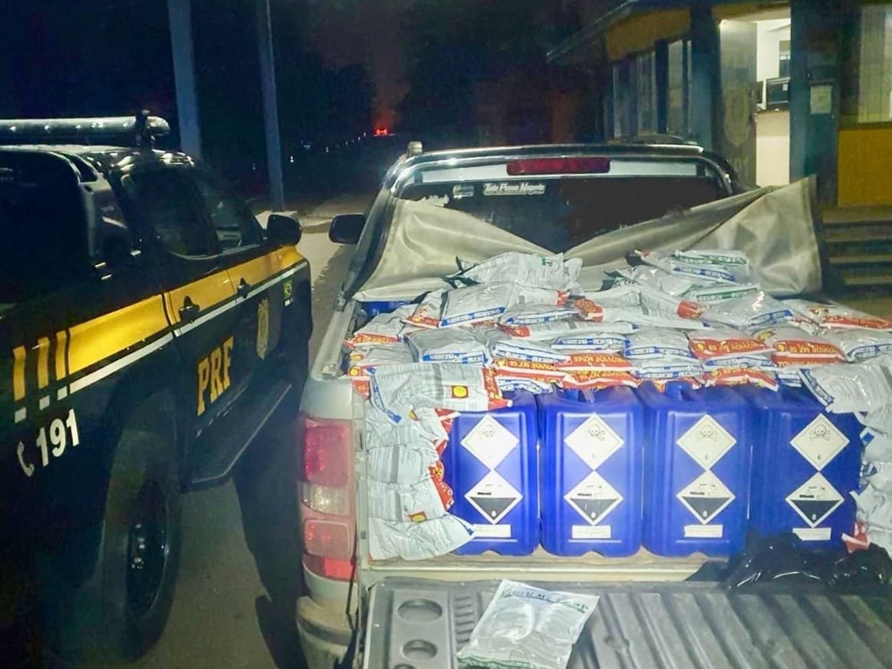 PRF apreende quase uma tonelada de agrotóxicos em Santana do Livramento
