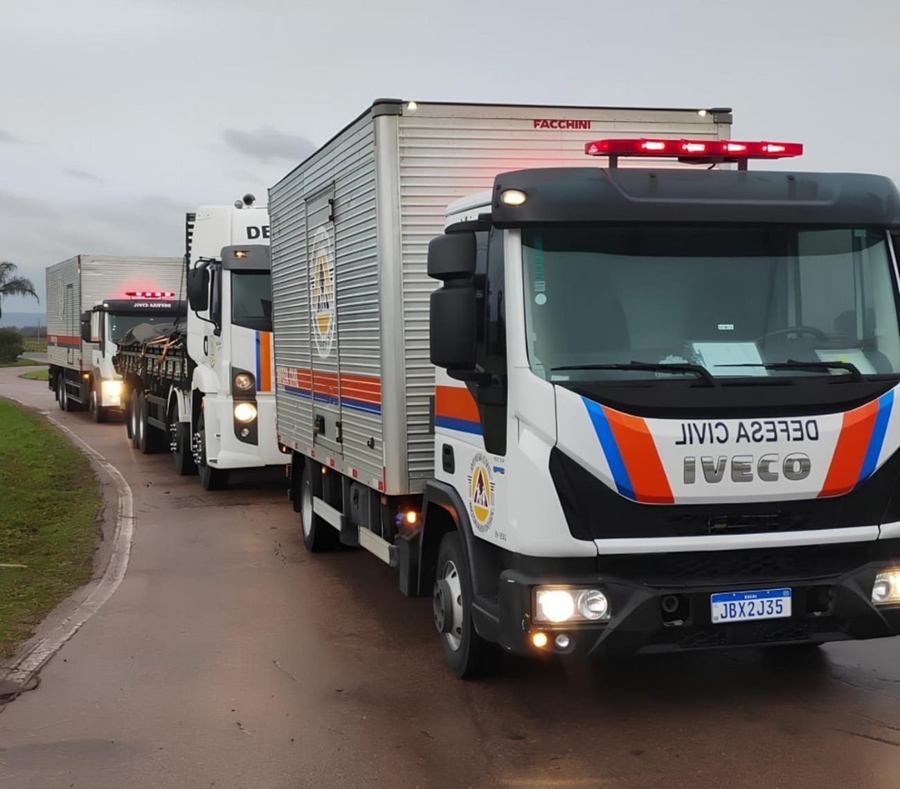Após chuva volumosa, governo do RS envia itens de ajuda humanitária para São Lourenço do Sul