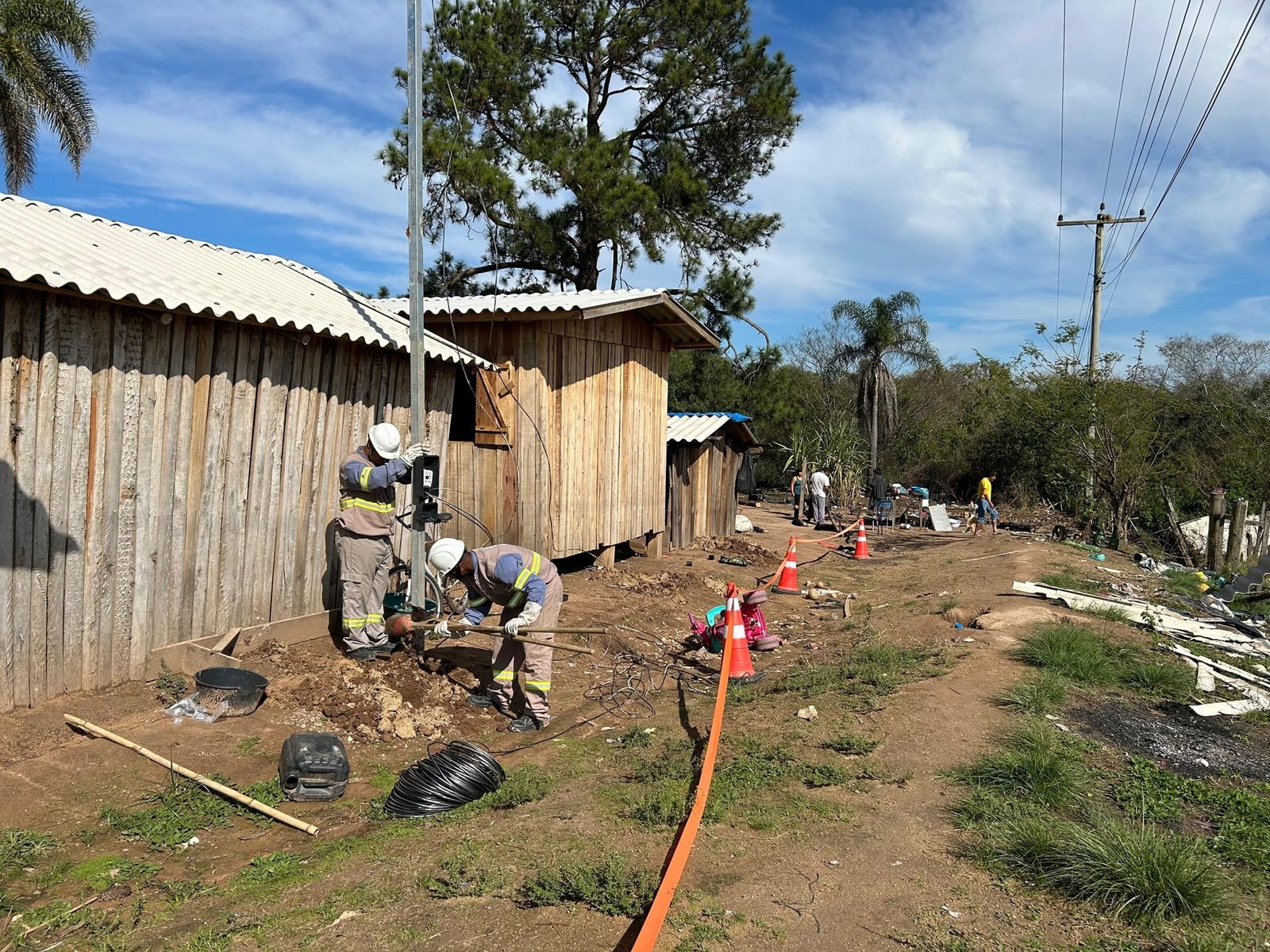 CEEE Equatorial leva luz a aldeias em Eldorado do Sul