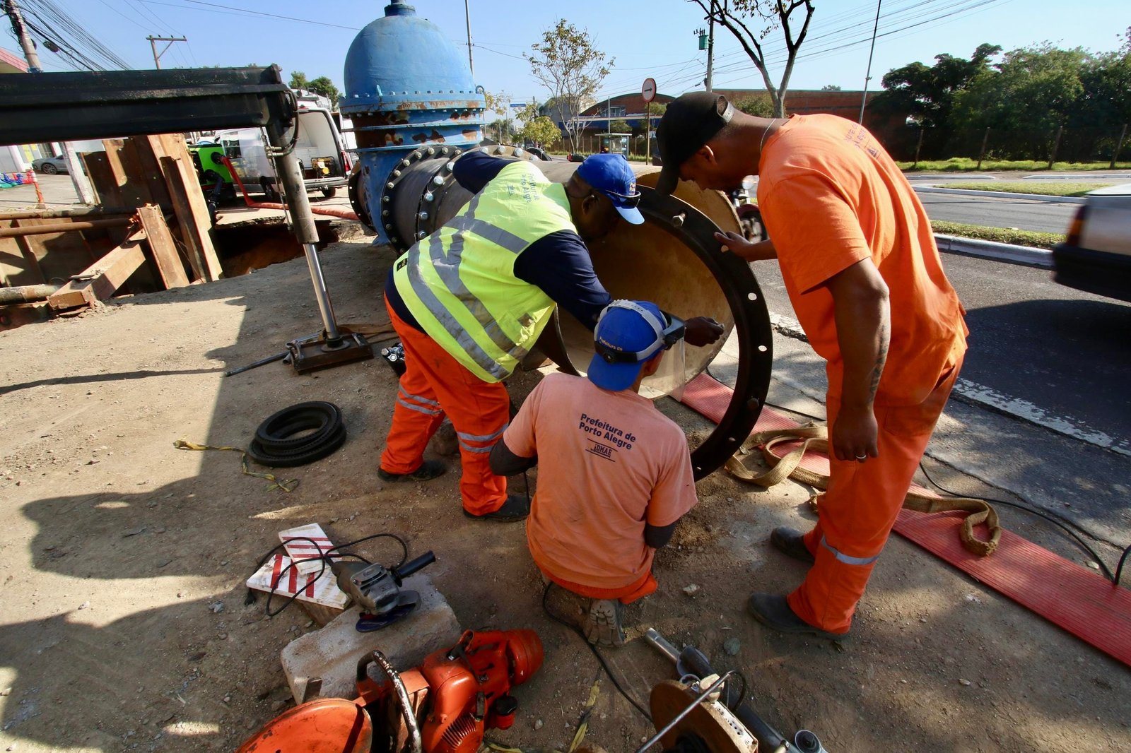 Dmae: obras irão afetar abastecimento de água em áreas de Porto Alegre 9 Dmae: obras irão afetar abastecimento de água em áreas de Porto Alegre