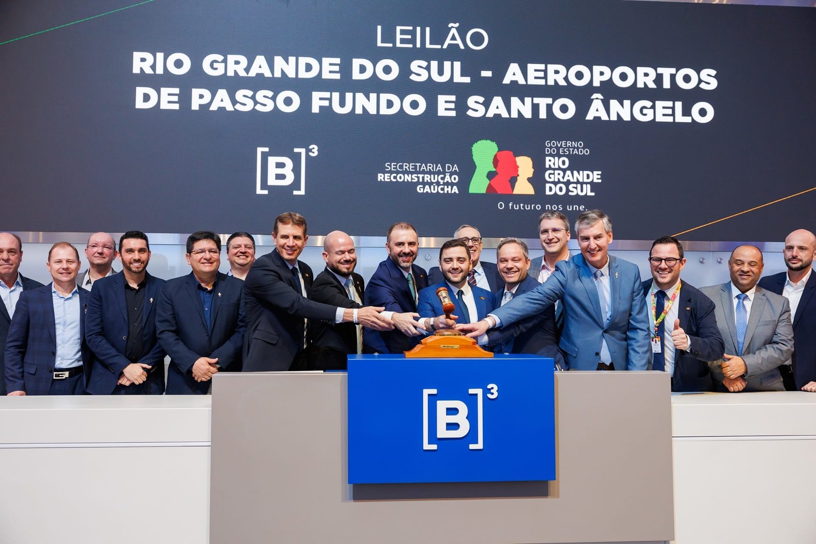 Governo do RS realiza leilão para concessão dos aeroportos de Passo Fundo e Santo Ângelo 