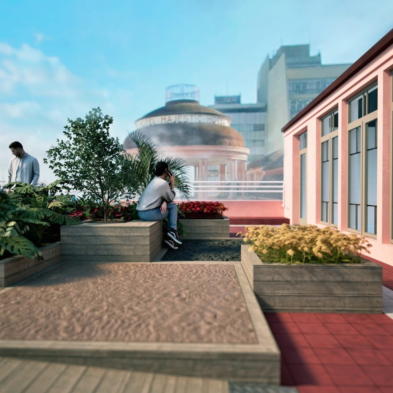 Casa de Cultura Mario Quintana ganhará novo espaço com jardim sensorial