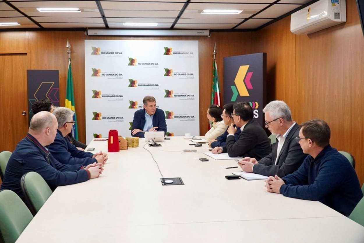 Comitiva de gigante chinesa do hidrogênio verde visita o Rio Grande do Sul