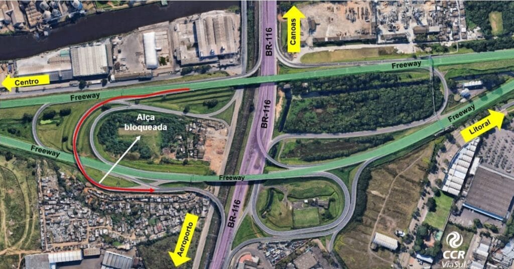 FreeWay: Manutenção em pavimento causará bloqueio no trânsito 2 freeway