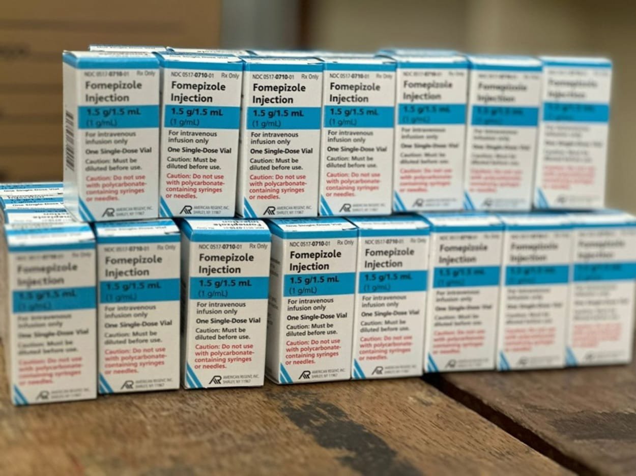 RS recebe primeiro lote de antídoto para intoxicação por metanol