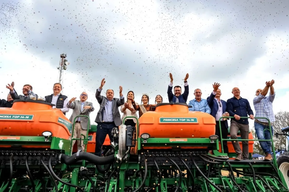 Plantio da soja é aberto no RS com expectativa de produção maior que o ano passado 3 Plantio da soja é aberto no RS com expectativa de produção maior que o ano passado