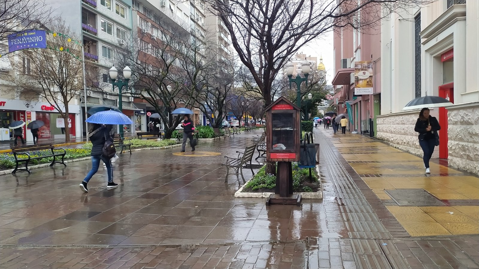 Tempo: umidade provoca chuva em parte do RS nesta quinta 2 Tempo: umidade provoca chuva em parte do RS nesta quinta