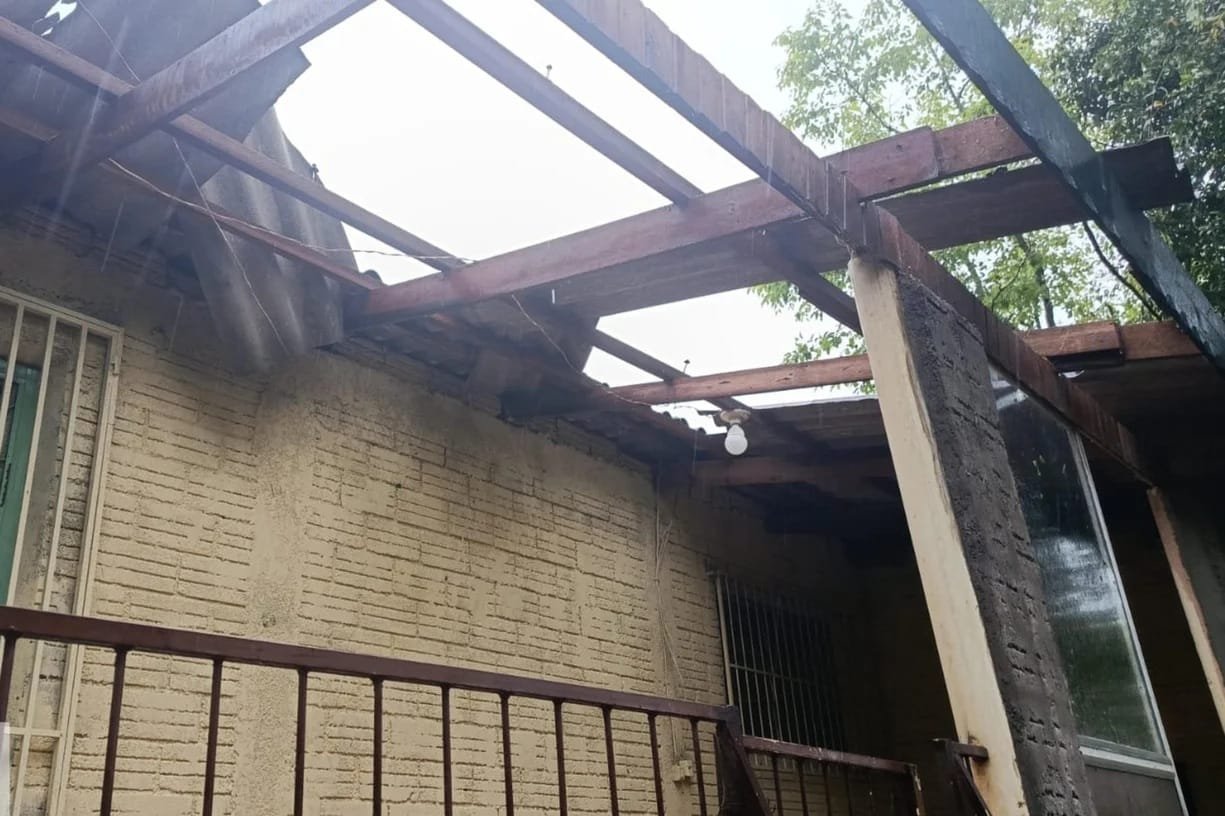 Vento forte provoca estragos em Palmeira das Missões