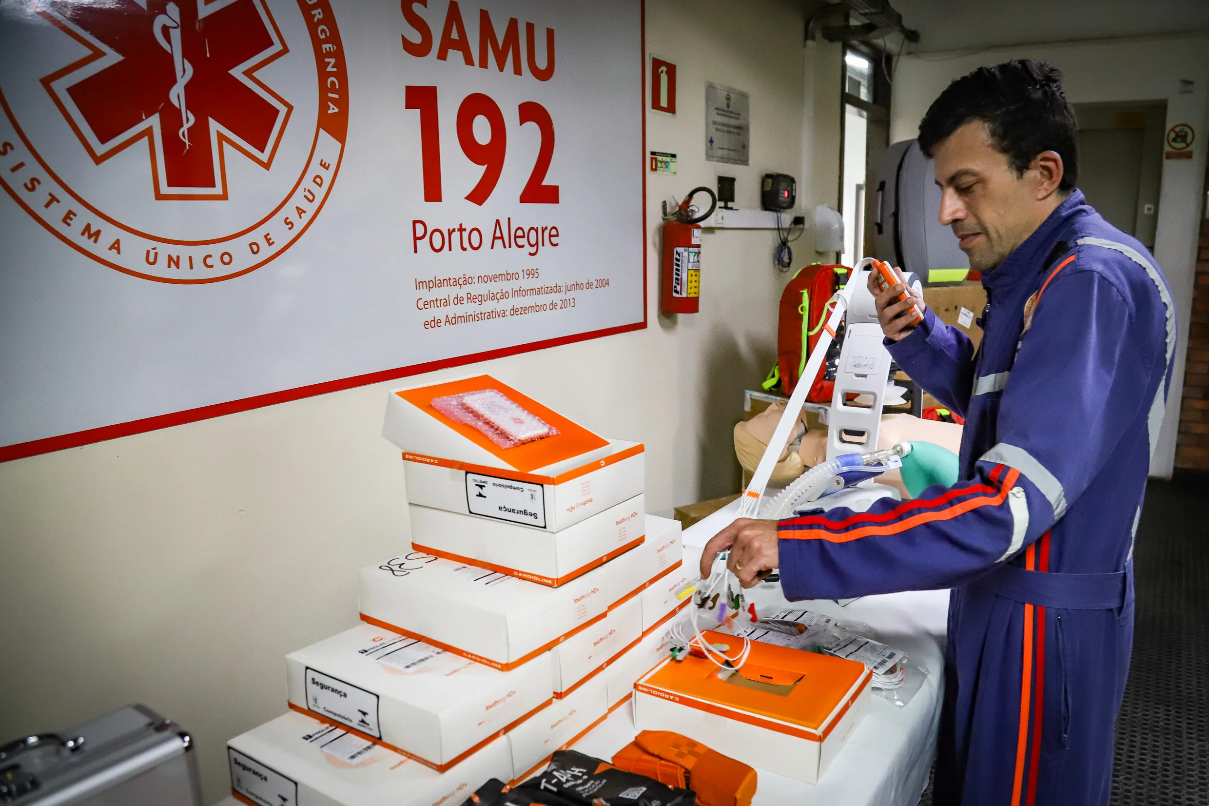 Com quase 4 mil chamados no ano, Passo Fundo amplia estrutura do Samu para atendimentos 24h 1 240226 CristineRochol SAMU 2447