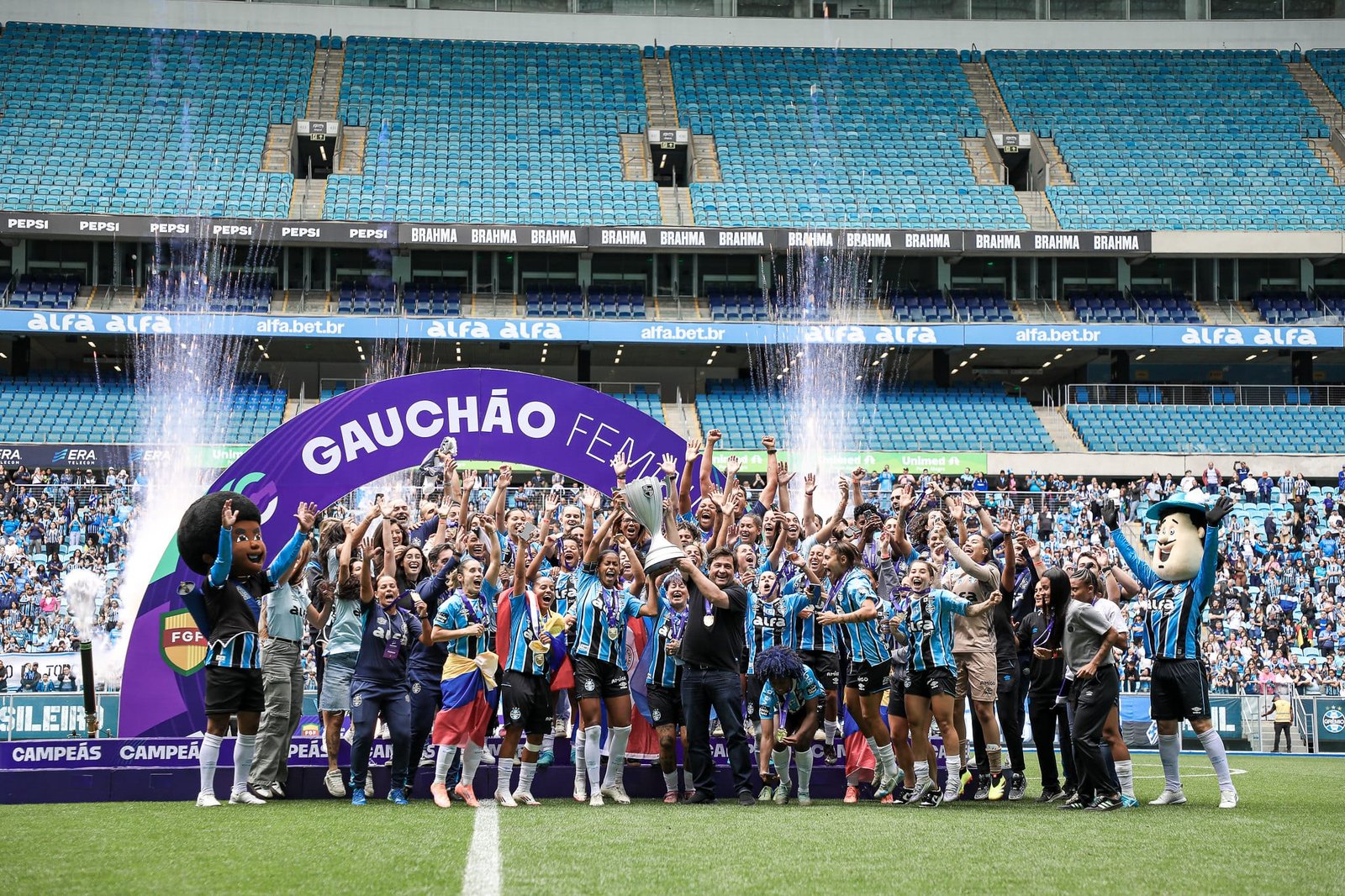 Grêmio vence Juventude e conquista título do Campeonato Gaúcho Feminino 2025