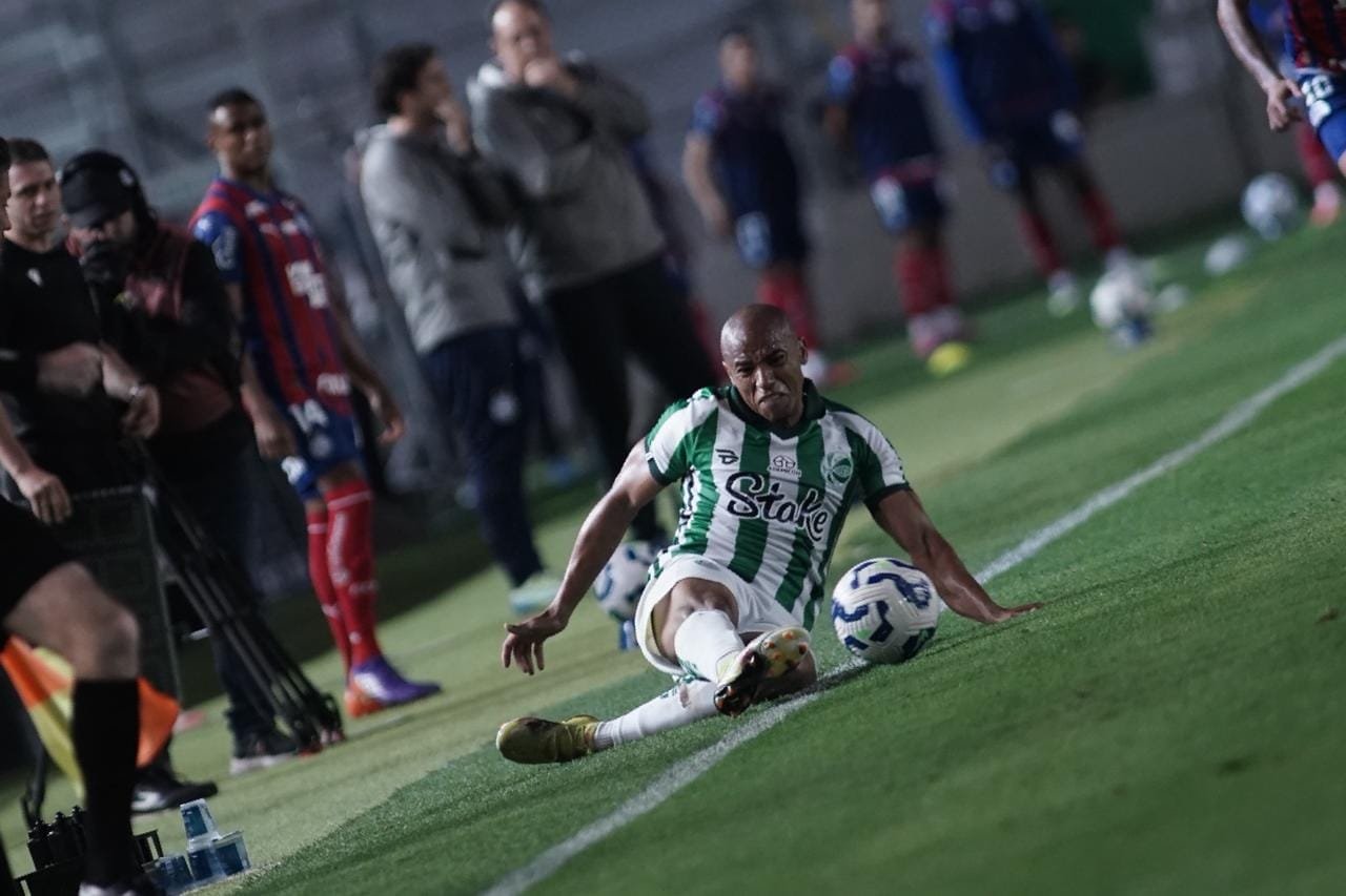 “É uma página triste da história”, diz técnico do Juventude após empatar com o Bahia