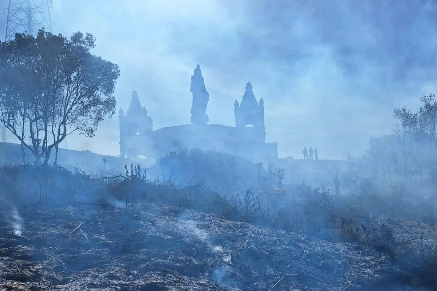 Incêndio atinge parque turístico na Região Sul do RS