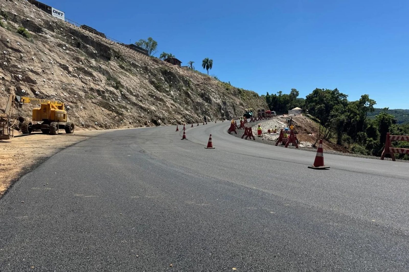 Trânsito será liberado na BR-470, na Serra das Antas