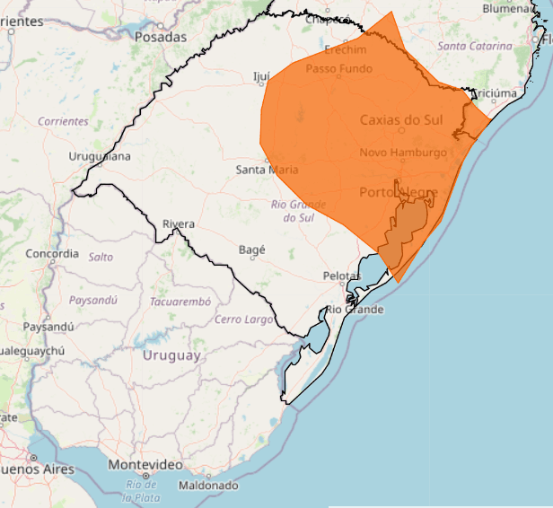 alerta chuva intensa