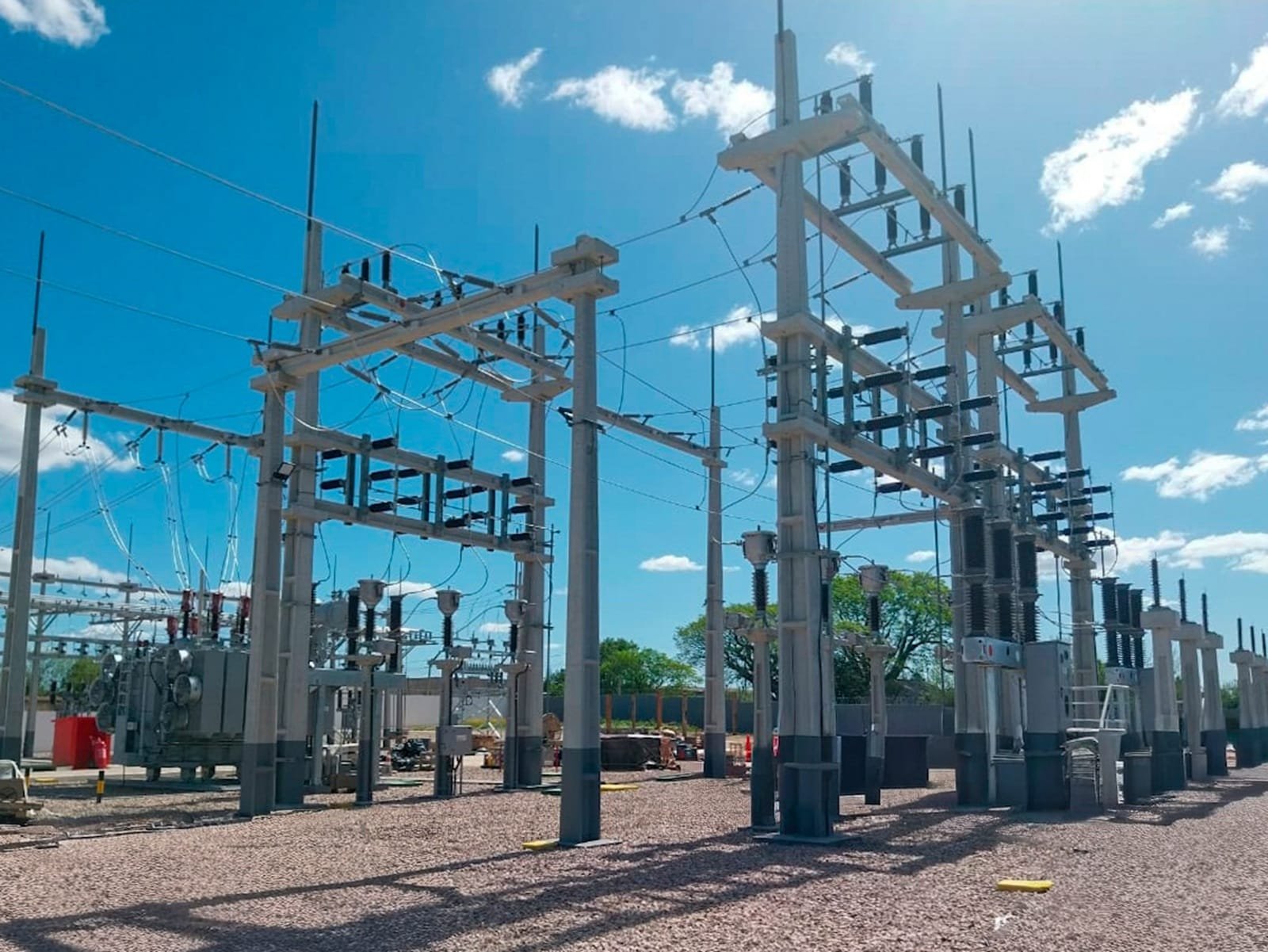 Avança obra de subestação que irá fortalecer sistema de energia em Bagé 2 Avança obra de subestação que irá fortalecer sistema de energia em Bagé