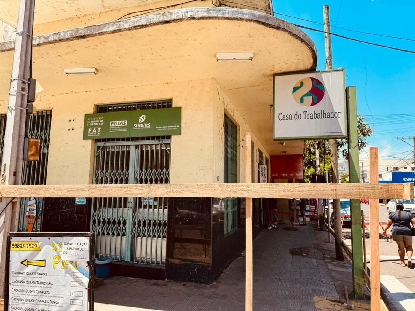 Prédio histórico é interditado pela prefeitura em Venâncio Aires