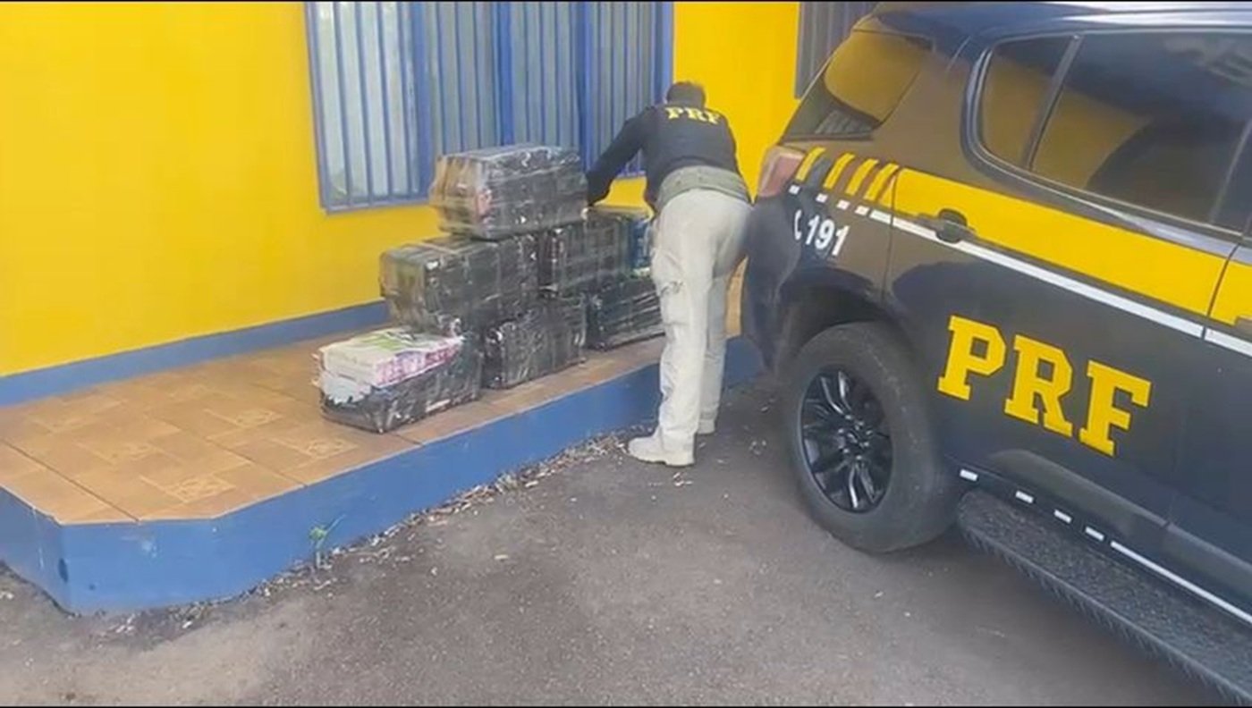 Polícia Rodoviária Federal apreende quase 250 quilos de  maconha na Região Norte do RS