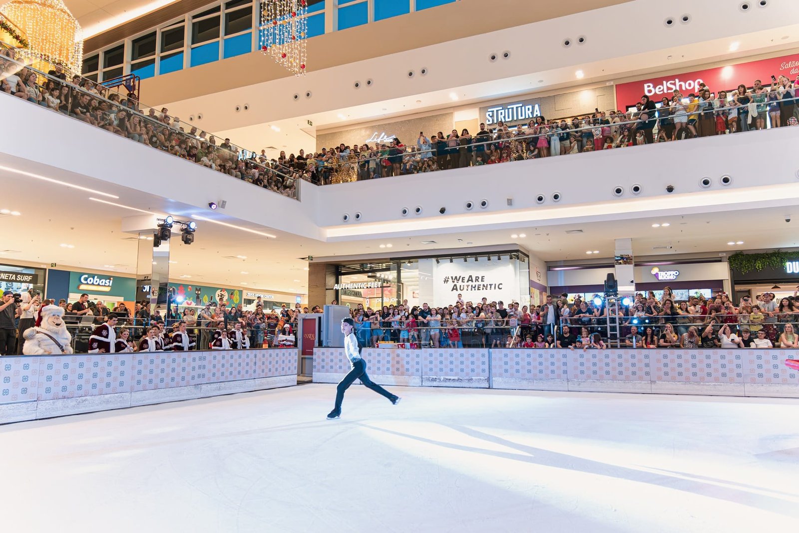 Canoas recebe show de patinação artística no gelo em celebração às Olimpíadas de Inverno 2026