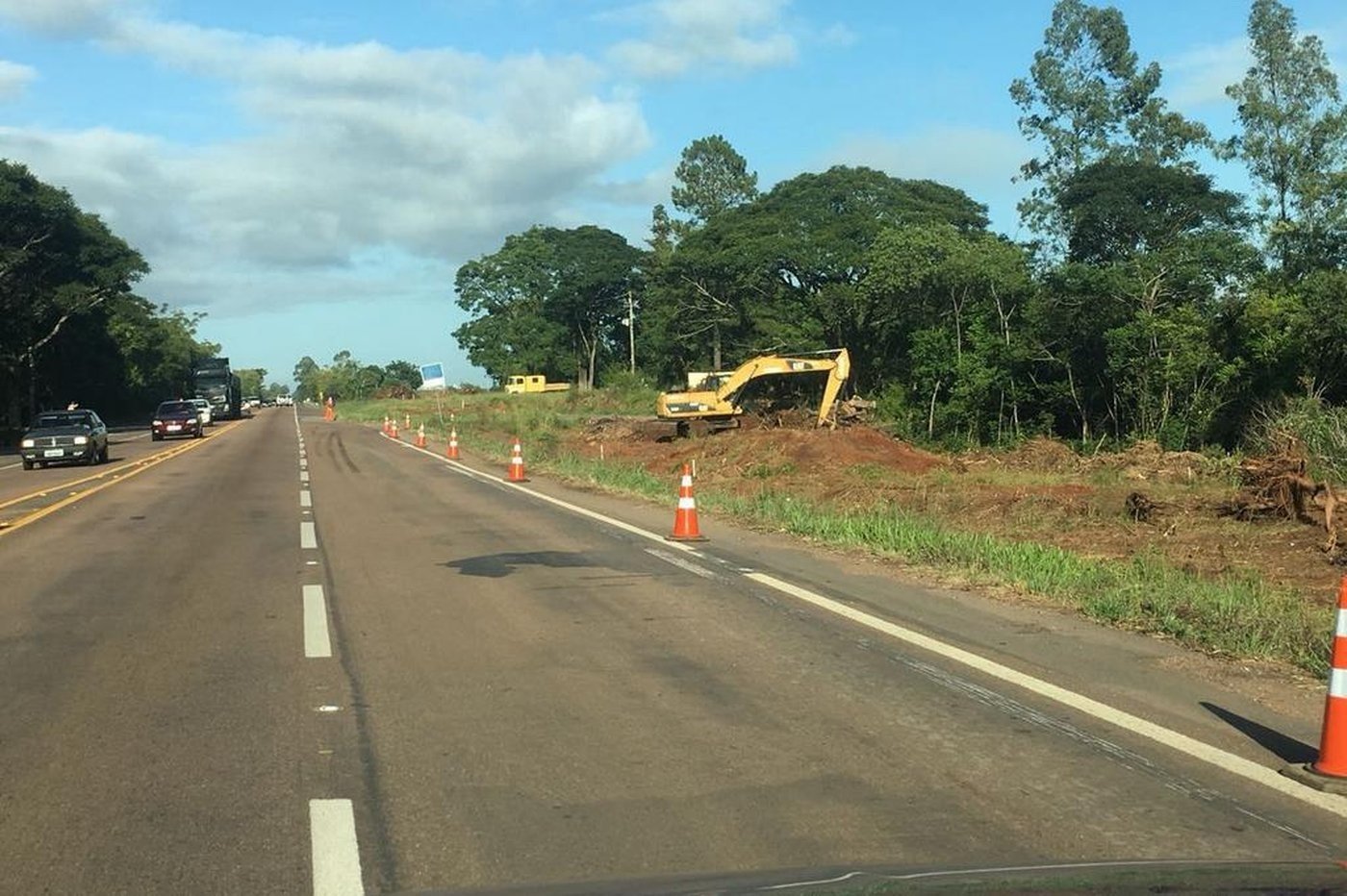 Dnit alerta para alterações no trânsito da BR-290