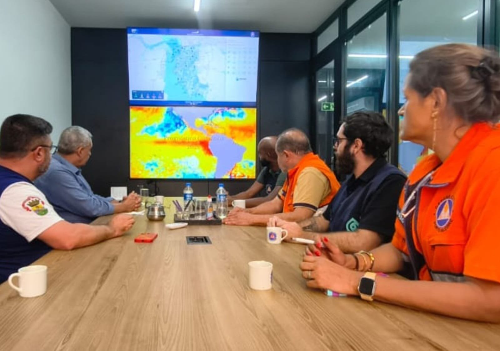 Com previsão de El Niño, prefeito de Porto Alegre alinha estratégias com Defesa Civil 2 Com previsão de El Niño, prefeito de Porto Alegre alinha estratégias com Defesa Civil