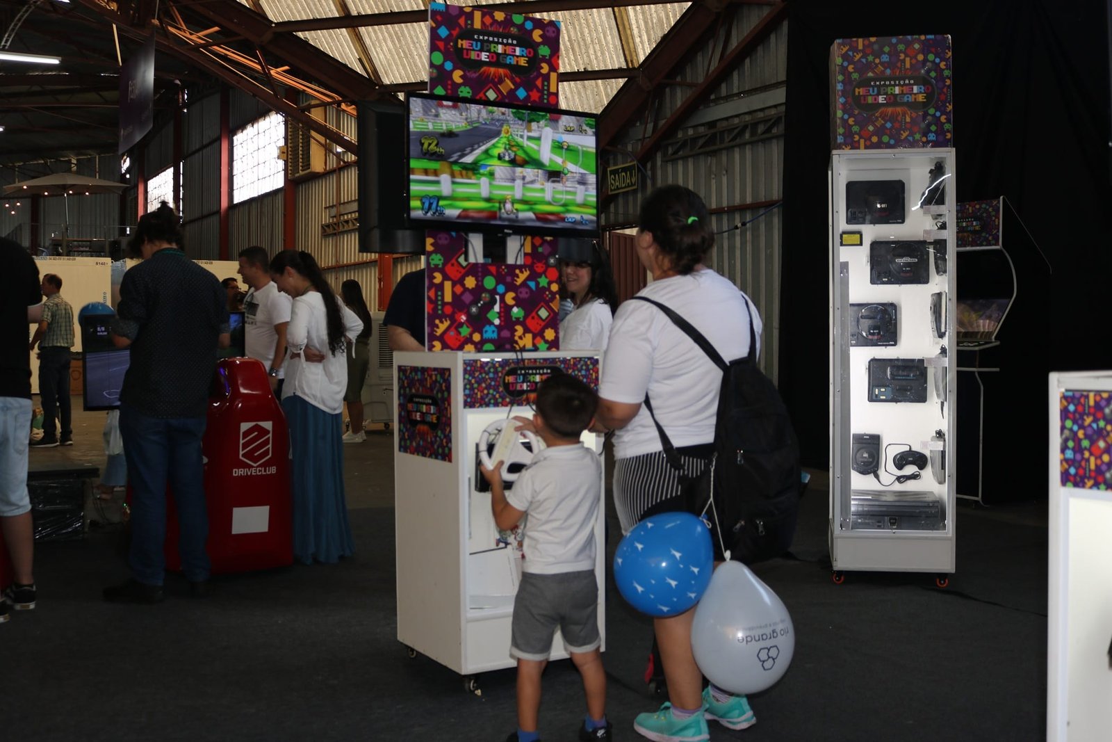 Exposição de videogames integra programação da 35ª Festa Nacional da Uva
